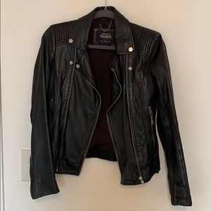 Leather jacket
